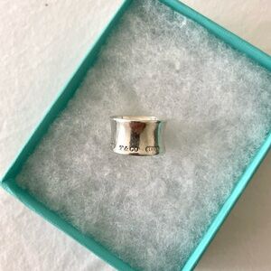 Tiffany Original Silver Ring size 7